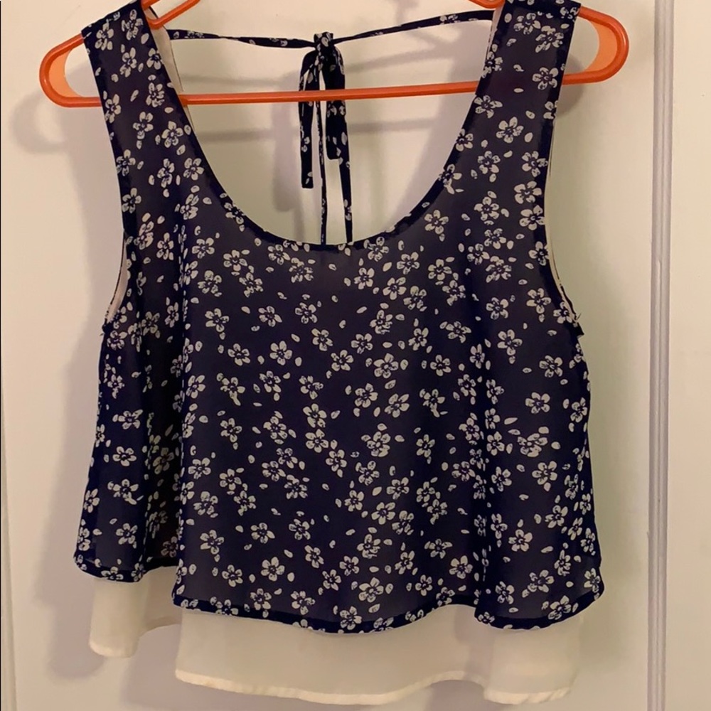 Floral Crop Top